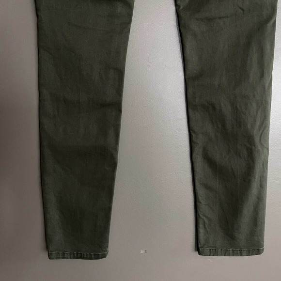 Boden Brighton Biker Skinny Jeans‎ in Marsh Army Green Size 4P Olive Green Moto - Picture 15 of 16